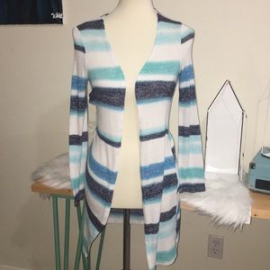 Justice Size 10 Sweater * Long and Flowy * Blue